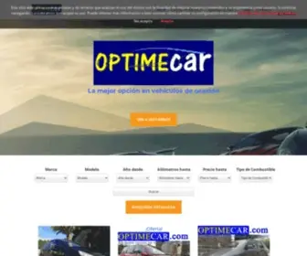 Optimecar.com(Coches de segunda mano en Málaga ¡Infórmate sin compromiso) Screenshot