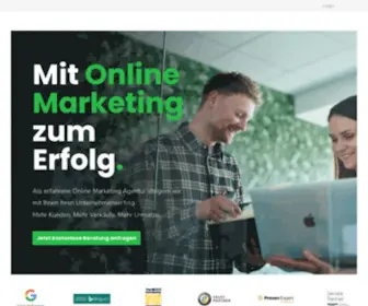 Optimerch.de(Die Online Marketing Agentur im Ruhrgebiet) Screenshot