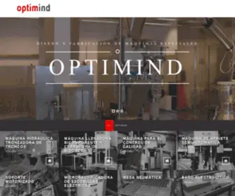 Optimind.info(Diseño y fabricación de máquinas especiales) Screenshot