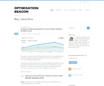 Optimisationbeacon.com(Analytics & Conversion Optimization Tips) Screenshot