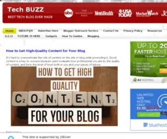 Optimisedtech.com(Tech BUZZ) Screenshot