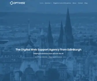 Optimiseweb.co.uk(Optimise Web) Screenshot