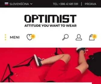 Optimist.si(Attitude you Want to Wear) Screenshot