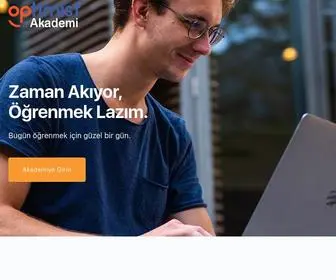 Optimistakademi.com(Optimist Akademi) Screenshot