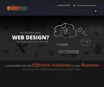 OptimixDesigns.com(Optimixdesigns) Screenshot