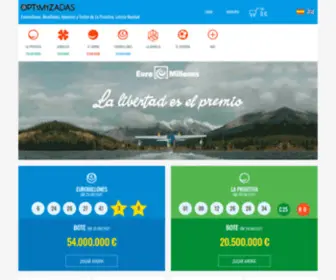 Optimizadas.com(Euromillones) Screenshot