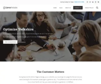 Optimize-Yorkshire.com(Optimize Yorkshire) Screenshot