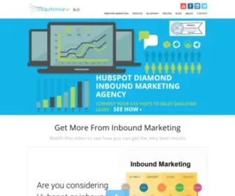 Optimize3Point0.com(NY's leading Inbound Marketing Agency and Diamond Hubspot agency partner. Our mission) Screenshot