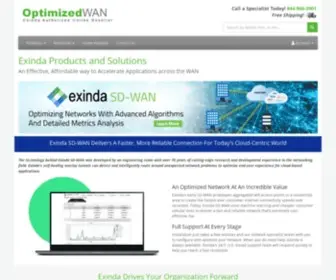 Optimizedwan.com(Exinda Networks) Screenshot