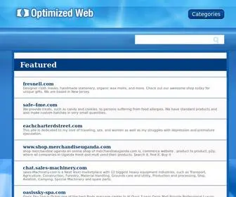 Optimizedweb.org(Optimized Web) Screenshot