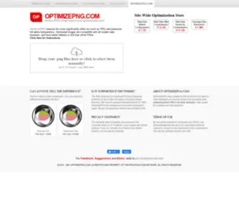 OptimizePNG.com(FREE Online PNG compression and optimization tool) Screenshot