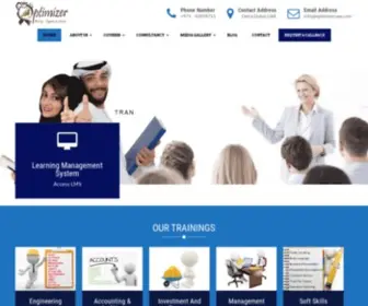 Optimizeruae.com(Optimizer Middle East Training Institute) Screenshot