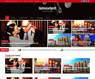 Optimizespirit.com(Optimizespirit) Screenshot