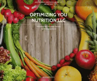 Optimizingyounutrition.com(Health and Wellness) Screenshot