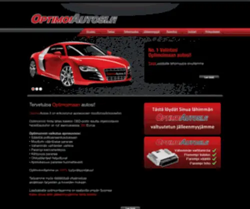 Optimoiautosi.fi(Auton) Screenshot