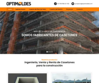 Optimoldes.com(Optimoldes) Screenshot