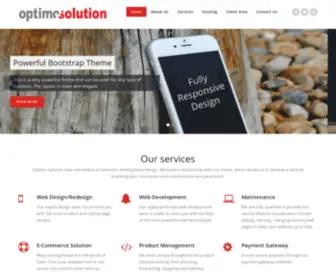 Optimosolution.com(Optimo Solution) Screenshot