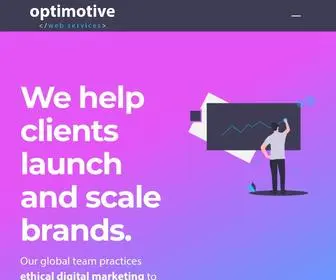 Optimotive.co(Start Building Ethical Digital Marketing Success) Screenshot