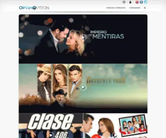 Optimovision.com(La Pagina Official De Novelas & Series) Screenshot