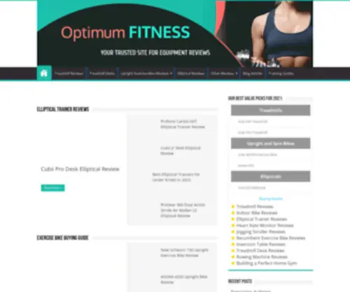 Optimum-Fitness.net(Optimum Fitness) Screenshot