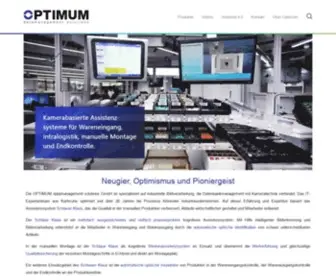 Optimum-GMBH.de(Kamerabasierte kognitive Werkerassistenzsysteme) Screenshot