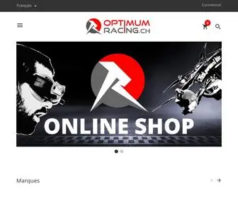 Optimum-Racing.ch(Optimum-Racing spécialiste drones Racer FPV Racing) Screenshot
