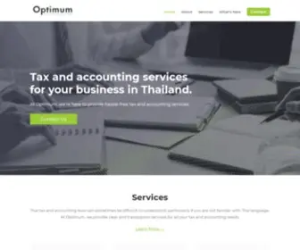 Optimumacc.com(Optimum Accounting Service) Screenshot