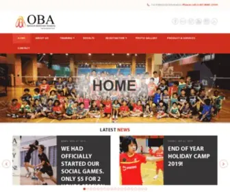 Optimumbadmintonacademy.com(Optimum Badminton Academy) Screenshot