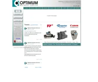 Optimumbusinessservices.net(Optimum Business Services) Screenshot