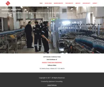 Optimumconsulting.com(ERP) Screenshot