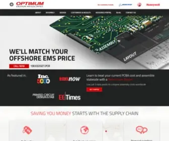 Optimumdesign.com(Optimum Design Associates) Screenshot