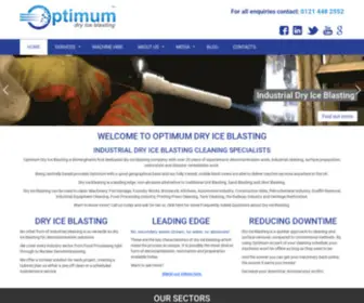 Optimumdryiceblasting.co.uk(Optimum Dry Ice Blasting in the UK) Screenshot