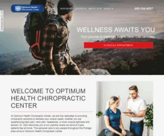 Optimumhealthchiropracticcenter.com(Optimum Health Chiropractic Center) Screenshot