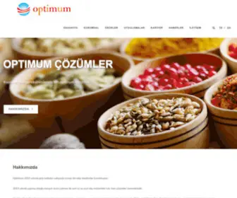 Optimumltd.com.tr(Gıda) Screenshot