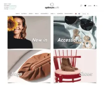 Optimumoutfit.co.uk(Online concept store) Screenshot
