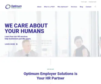 Optimumoutsourcing.net(Optimum Employer Solutions) Screenshot