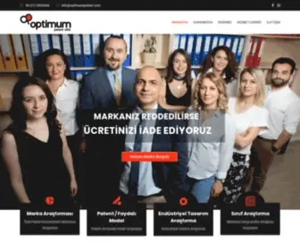 Optimumpatent.com(Marka tescil ve patent tescil hizmetleri) Screenshot