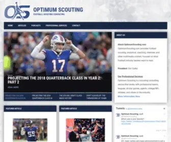 Optimumscouting.com(Optimum Scouting) Screenshot