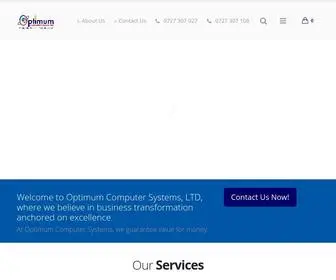 Optimumsystems.co.ke(Transforming Businesses) Screenshot