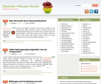 Optimumwd.com(Gesundheit, Wellness, Kochen) Screenshot