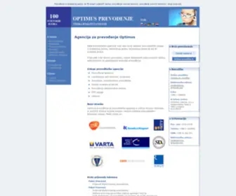 Optimus-Prijevodi.com(Prevođenje) Screenshot