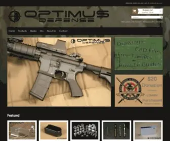 Optimusdefense.com(Maintenance) Screenshot