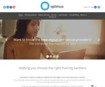 Optimuslearningservices.com(Managed Training and Learning Services by Optimus Learning Services) Screenshot