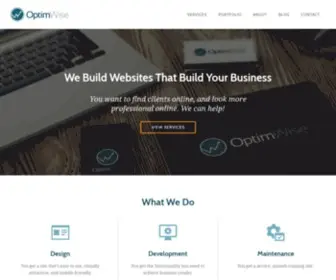 Optimwise.com(Web agency OptimWise) Screenshot