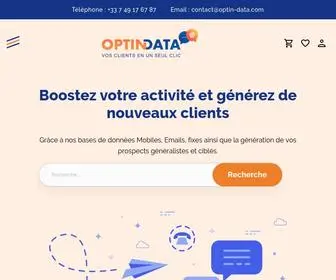 Optin-Data.com(Optin Data) Screenshot