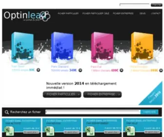 Optinlead.fr(FOURNITURES DE BUREAUX) Screenshot