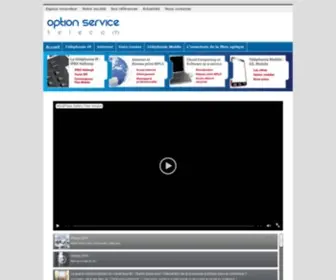 Option-Service.fr(Opérateur Fibre Optique) Screenshot