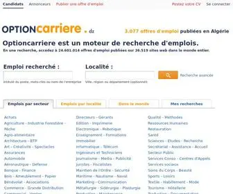 Optioncarriere.dz(Opportunité de carrière) Screenshot
