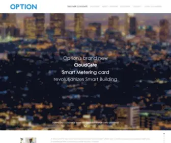 Option.com(Option is a publicly quoted technology company) Screenshot