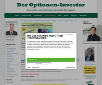 Optionen-Investor.de(Der Optionen) Screenshot